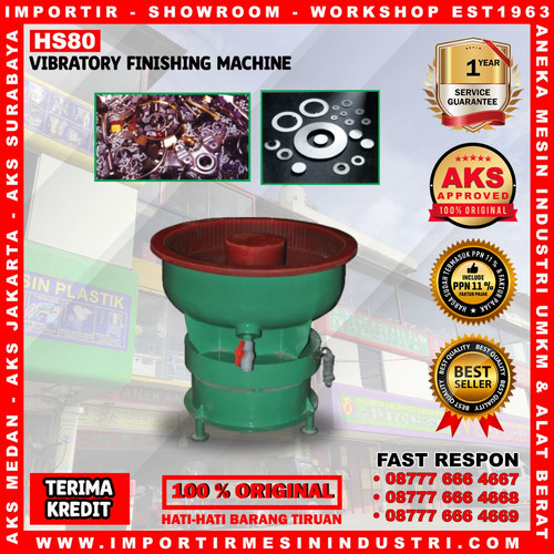 [EZM.3601995] Mesin Pemolesan Logam Polishing Vibratory Finishing 1,1Kw - HS80