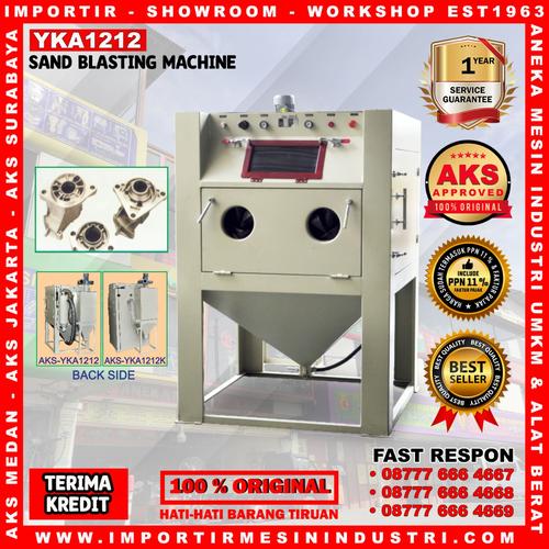 [EZM.3602003] Mesin Semprot Pasir - Double Box Sand Blasting Machine - YKA1212