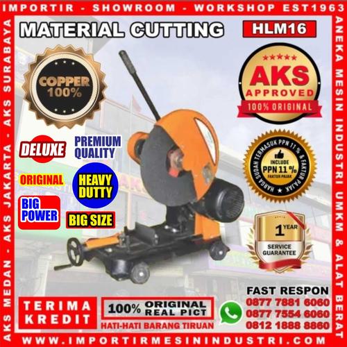 [EZM.3602034] Cutting Machine Mesin Pemotong Potong Besi 16 Inch 2,2 KW Type HLM16
