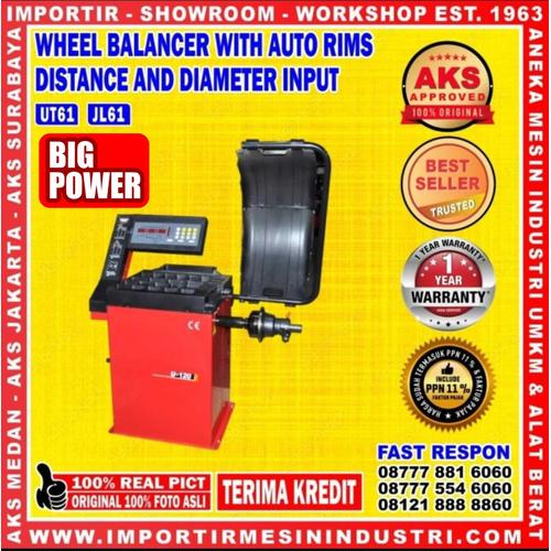 [EZM.3602056] Mesin Alat Bengkel Penyeimbang Ban Rim 24" Wheel Balancer - JL61