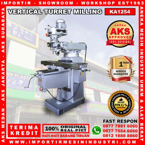 [EZM.3602087] Mesin Milling Vertical Turret Milling Machine 3Hp Type KA1254