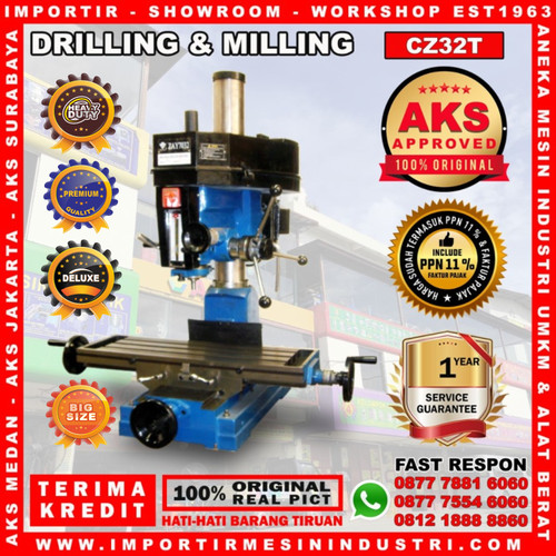 [EZM.3602096] Mesin Bor Duduk AKS - CZ32T Milling & Drilling Machine 32MM