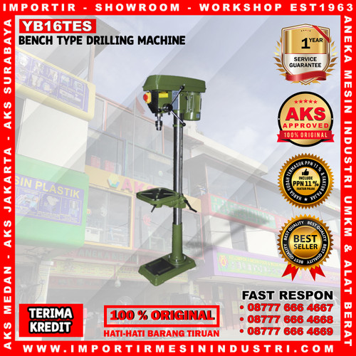 [EZM.3602098] Mesin Bor Duduk Bench Drilling Machine 550W 16mm Type YB16TES