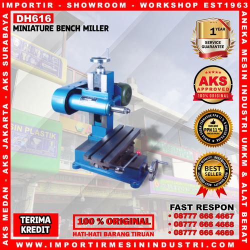 [EZM.3602101] Mesin Bor Duduk Bench Milling Machine 0,75 Kw 145 x 440 mm Type DH616