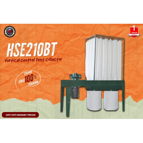 [EZM.3602109] MESIN PENGHISAP DEBU-MACHINE PORTABLE DUST COLLECTOR (AKS -HSE 210BT)