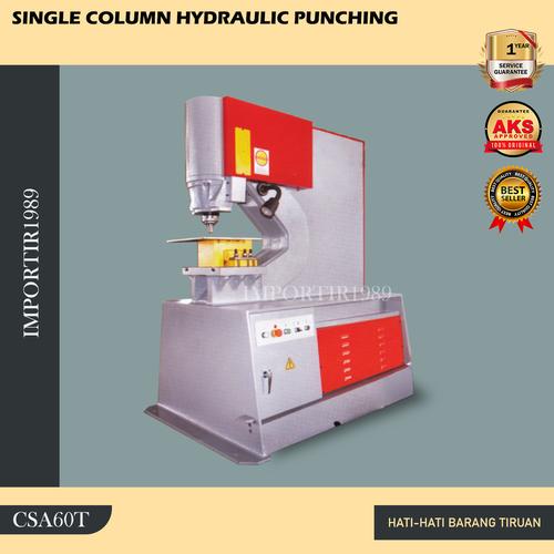 [EZM.3602111] Mesin Pres Potong Hidrolik Besi Hydraulic Punching 60Ton Type CSA60T