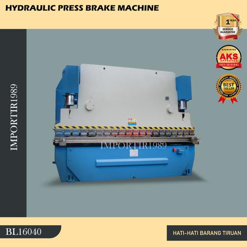 [EZM.3602131] Mesin Tekuk Plat 160 Ton Hydraulic Press Brake Machine Type BL16040