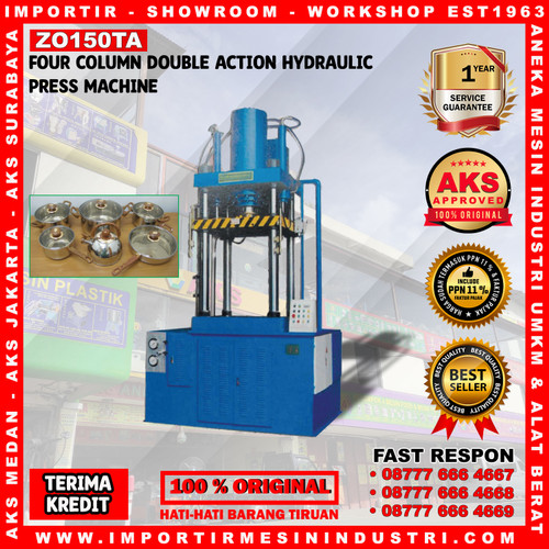 [EZM.3602166] Hydraulic Press Machine Mesin Pres 150Ton Hidrolik 4Tiang Type ZO150TA