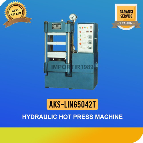 [EZM.3602177] Mesin Hidrolik 50Ton 4Tiang2Tingkat Hydraulic Hot Press Type LING5042T
