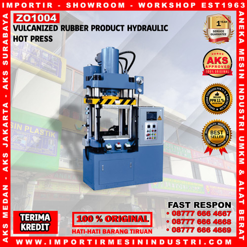 [EZM.3602181] Vulcanized Rubber Hydraulic Press Mesin Hidrolik 100Ton Type ZO1004