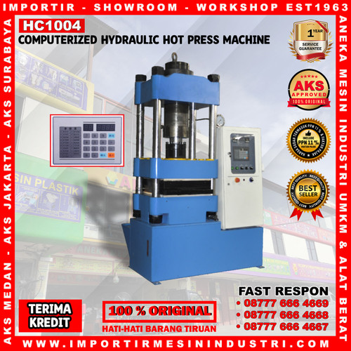 [EZM.3602183] Mesin Pres Hidrolik Komputerisasi 100 Ton Hidrolik Machine Type HC1004
