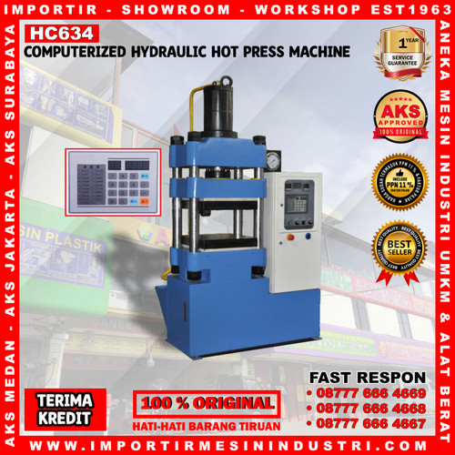 [EZM.3602185] Mesin Press Hidrolik Komputerisasi 63 Ton Hidrolik Machine Type HC634