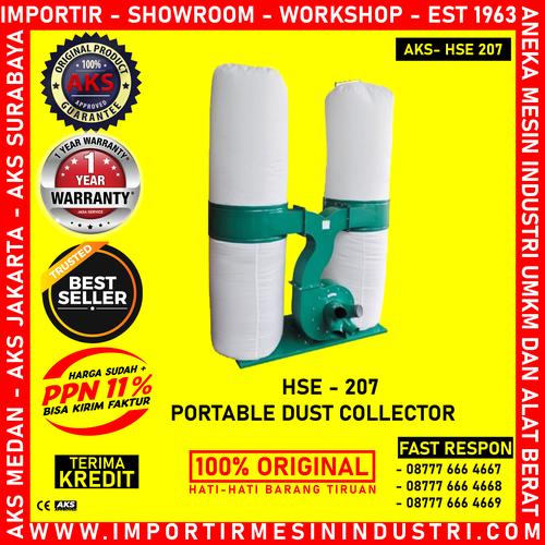 [EZM.3602200] Penyedot Debu Portable Dust Collctor Two Bag 7 HP HSE207