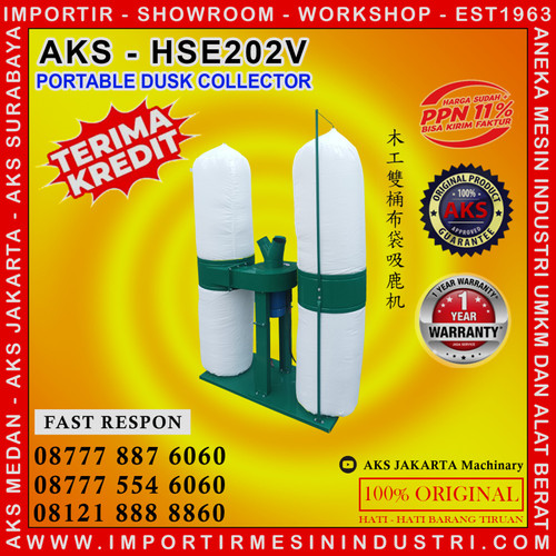 [EZM.3602202] MESIN PORTABLE DUST COLLECTOR AKS HSE202V