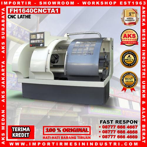 [EZM.3602206] Mesin Bubut Plat Besi Turret CNC Lathe Machine Type FH1640CNCTA1