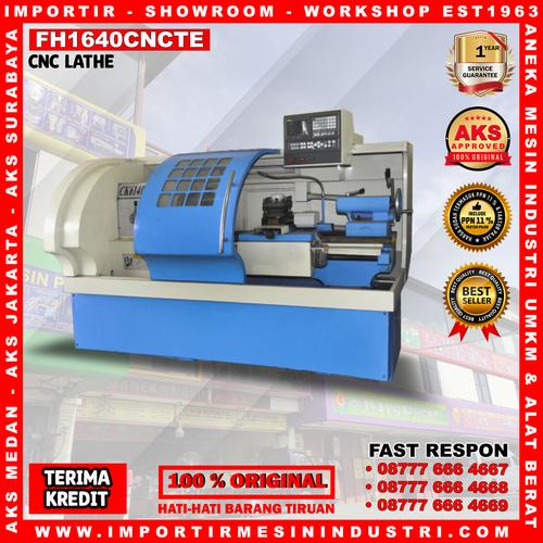 [EZM.3602207] Mesin Bubut Plat Besi Turret CNC Lathe Machine Type FH1640CNCTE