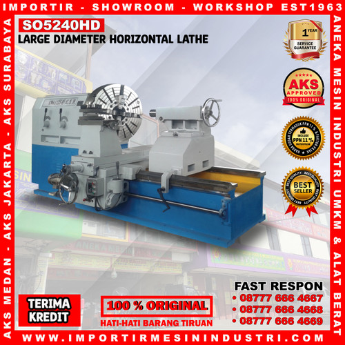 [EZM.3602222] SO5240HD Mesin Bubut Besi - Large Diameter Horizontal Machine 1000 mm