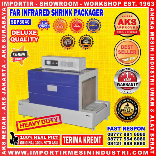 [EZM.3602301] Penyusut Plastik Kemasan 8Kw 380V - SDP3040
