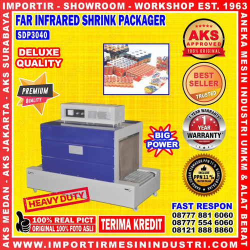 [EZM.3602309] Mesin Penyusut Plastik Kemasan 8Kw 380V - SDP3040