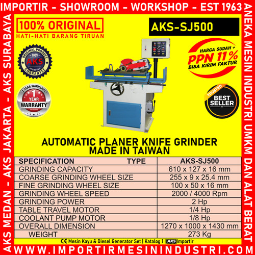 [EZM.3602323] Alat Gerinda Kayu Automatic Planer Knife Grinder Importir1989