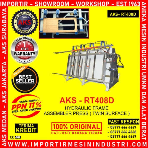 [EZM.3602360] HYDRAULIC FRAME ASSEMBLER PRESS ( TWIN SURFACE ) AKS - RT 408D