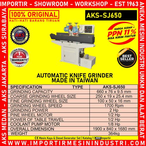 [EZM.3602361] Gerinda Kayu Automatic Knife Grinder Machine SJ650