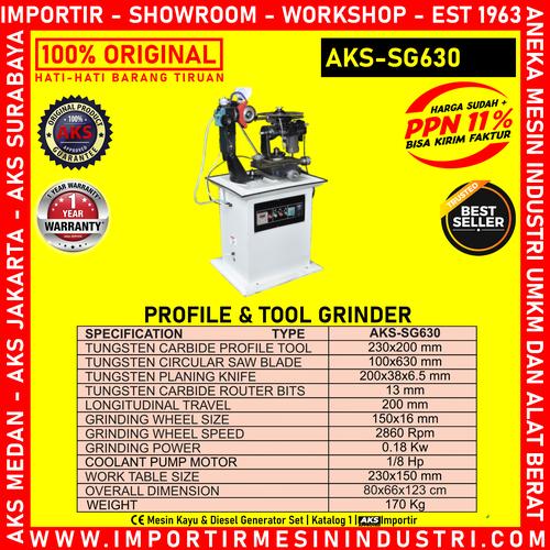 [EZM.3602369] Machine Gerinda Profile & Tool Grinder AKS-SG630