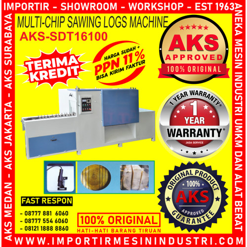 [EZM.3602376] MACHINE Grinda Kayu Multi - Chip Sawing Logs Machine - SDT16100