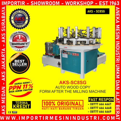 [EZM.3602379] Alat Cetak Kayu Auto Wood Copy From After The Milling SC8SG