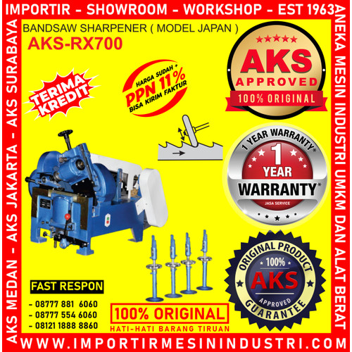 [EZM.3602382] Asah Gergaji Pita BandSaw Sharpener Machine -RX700