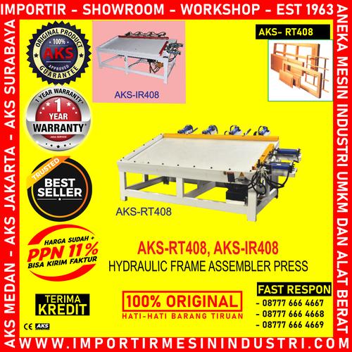 [EZM.3602385] ALAT Press Pintu Kayu Drilling Frame Hydraulic Assembler Press RT408