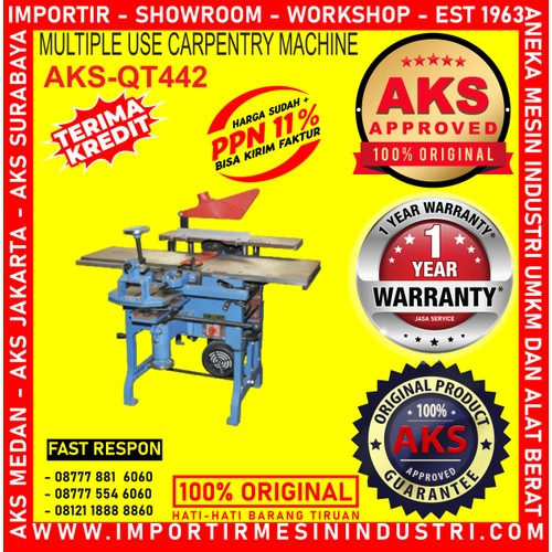[EZM.3602391] Machine Kayu MultiFungsi Multiple Use Carpentry Machine AKS - QT442