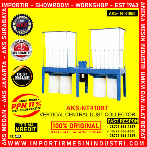 [EZM.3602393] Machine Penghisap Debu Double Bagsaw Dust Collector 10 Hp NT410BT