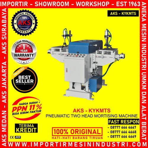 [EZM.3602418] Machine Bor Bubut Kayu Dua Kepala Bor Pneumatic Mortising KYKMTS
