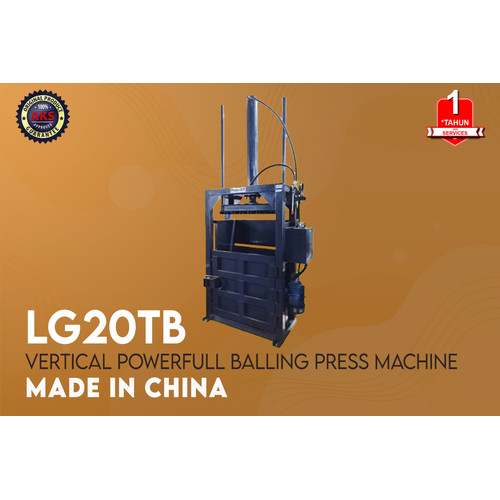 [EZM.3602450] Mesin Press Sampah Plastik Kardus Botol 20 TON LG20TB