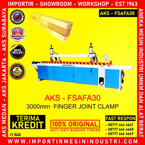 [EZM.3602460] mesin Press Sambung Kayu Finger Joint Clamp Assembler FSAFA30