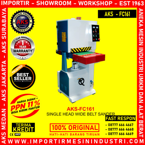 [EZM.3602468] Amplas Kayu Single Head Wide Belt Sander FC161
