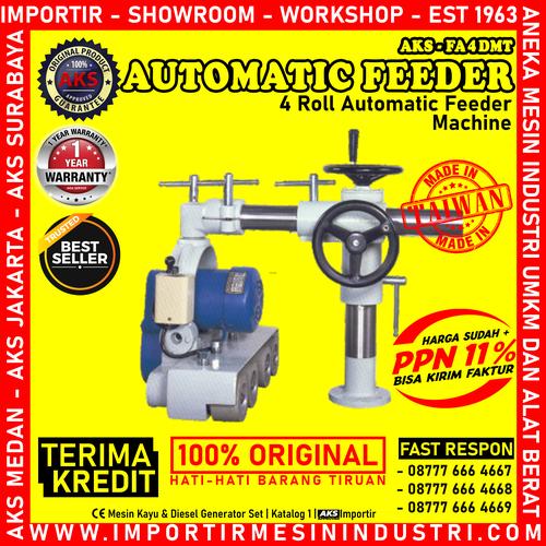 [EZM.3602477] Machine Fedeer Wood 4 Roll Otomatis Machine AKS - FA4DMT