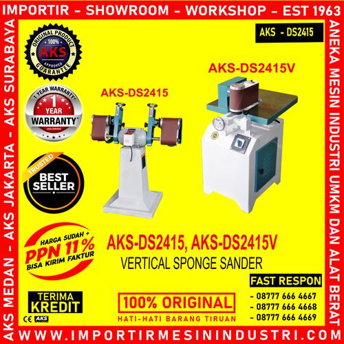 [EZM.3602479] Pengamplas Sabuk Roll Vertical Sponge Sander Mesin DS2415
