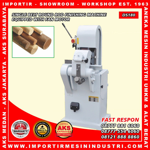 [EZM.3602487] Machine Pembuat Batang Bulat Kayu Single Belt Round Rod Finishing