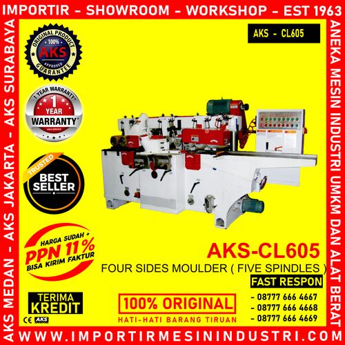 [EZM.3602512] Pembentuk Kayu 4 Sides Moulder (5 Spindles) Machine CL605