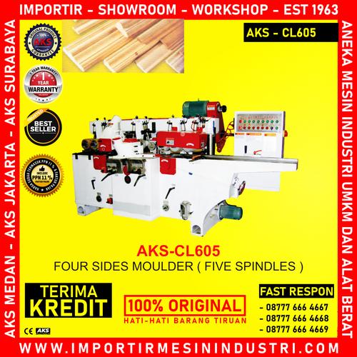 [EZM.3602513] MACHINE Pembentuk Kayu 4 Sides Moulder (5 Spindles) CL605