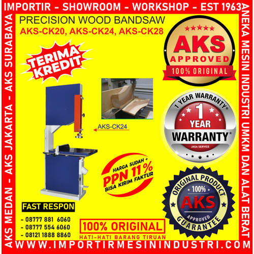 [EZM.3602516] Benso Pemotong Kayu Presisi Precision Wood Bandsaw MACHINE AKS - CK20