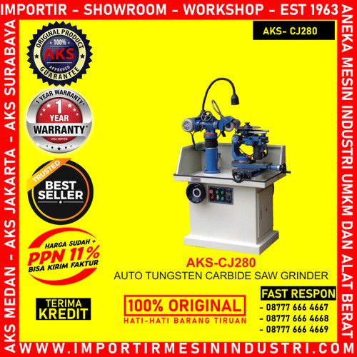 [EZM.3602529] Machine Gerinda Mata Bor Auto Tungsten Carbide Saw Grinder AKS-CJ280