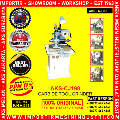 [EZM.3602530] Machine Pengasah Carbide Tool Grinder AKS-CJ198