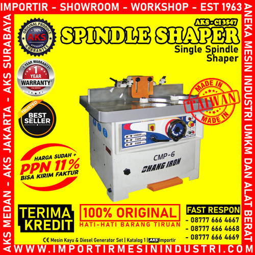 [EZM.3602550] Mesin Single Spindle Shaper AKS CI3547