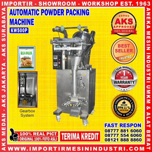 [EZM.3602556] Pengemas Bubuk Otomatis Kapasitas 200 - 500G - 10-60 Bag/Min 2Kw