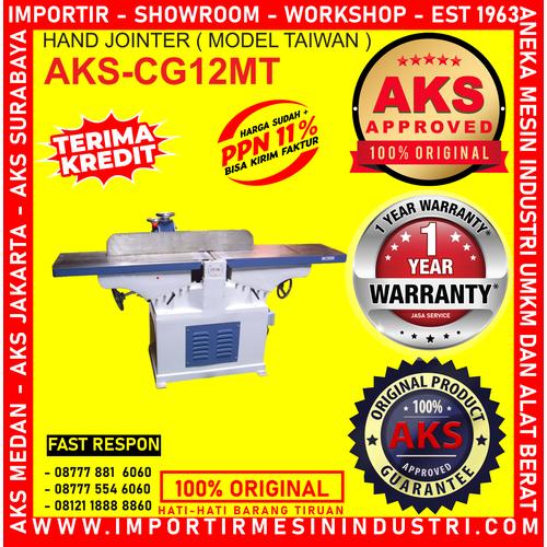 [EZM.3602560] ALAT Serut Kayu Ketam Siku Hand Jointer 2.2 KW 12 Inch CG12MT