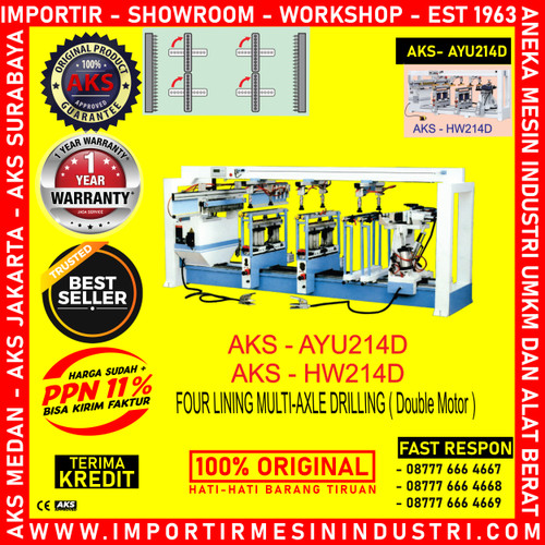 [EZM.3602572] Machine Wood Drilling Multi-Axle Bor Kayu 4 Lapis 2450 mm - AYU214D