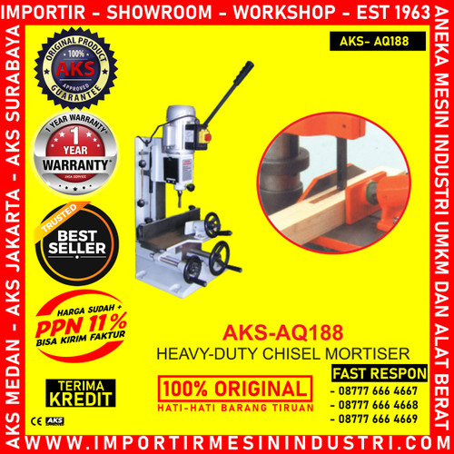 [EZM.3602592] Heavy Duty Chisel Mortiser Hp Mesin Bobok Kayu Pembolong mesin - AQ188